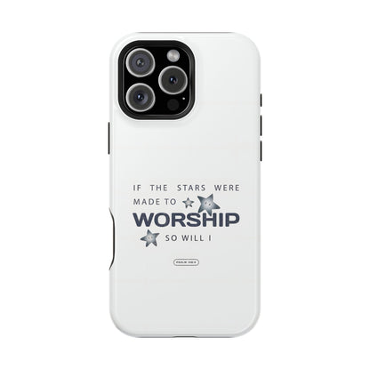 Psalm 14 8:3 "Stars Made to Worship" Phone Case – MagSafe Compatible for iPhone & Samsung Galaxy
