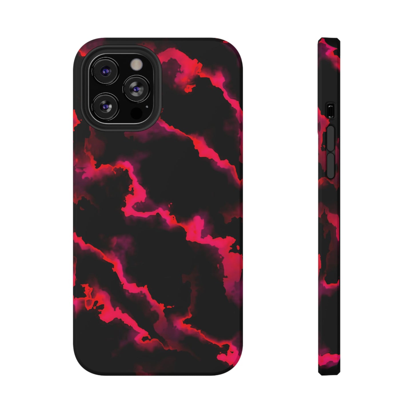 Electric Inferno Lightning Strike Phone Case – MagSafe Compatible for iPhone & Samsung Galaxy