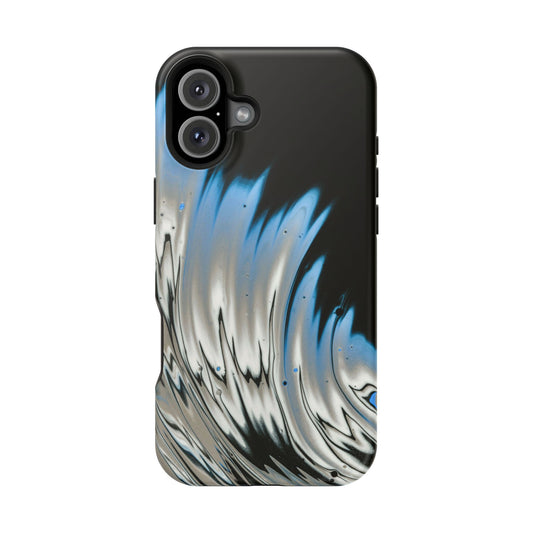 Arctic Wave Flow Phone Case – MagSafe Compatible for iPhone & Samsung Galaxy