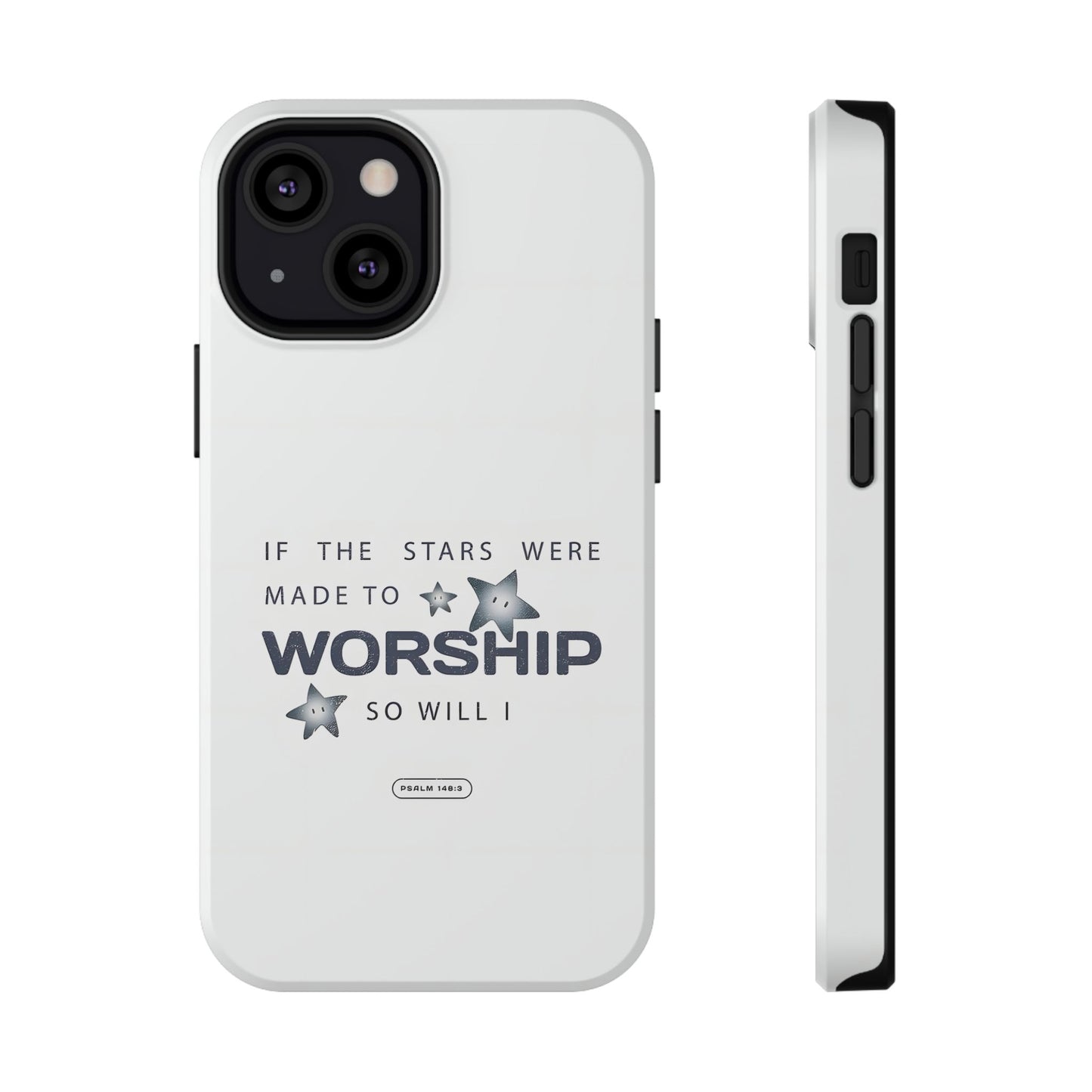 Psalm 14 8:3 "Stars Made to Worship" Phone Case – MagSafe Compatible for iPhone & Samsung Galaxy