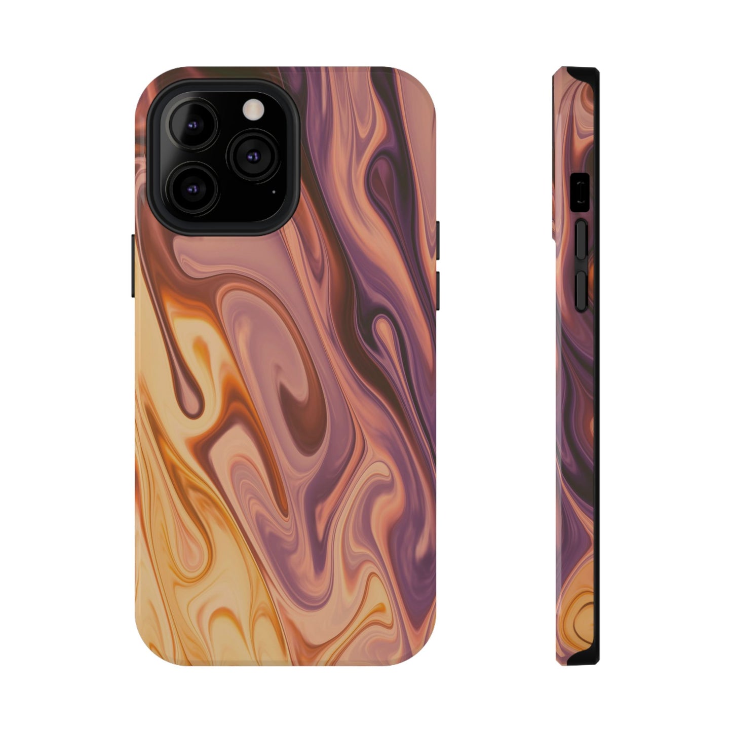 Golden Hour Swirl Phone Case – MagSafe Compatible for iPhone & Samsung Galaxy
