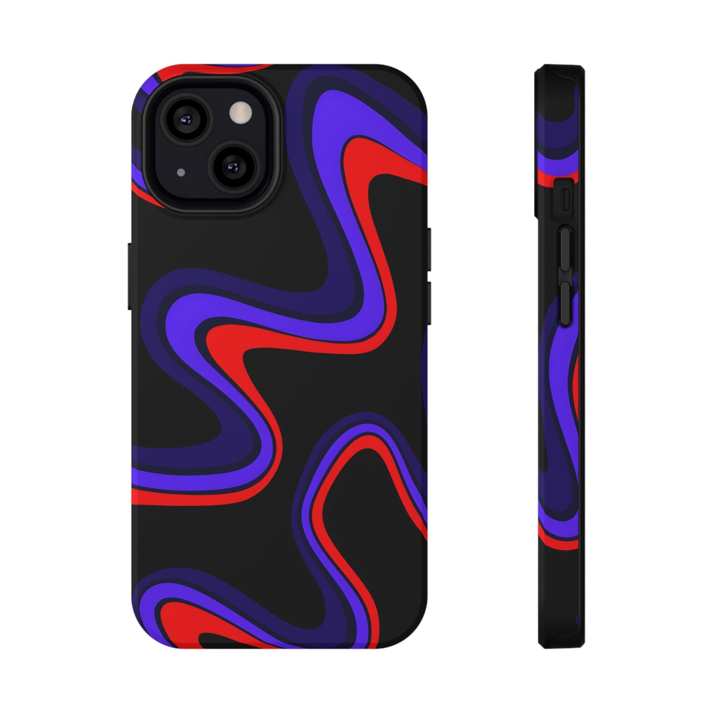 Psychedelic Wave Phone Case – MagSafe Compatible for iPhone & Samsung Galaxy