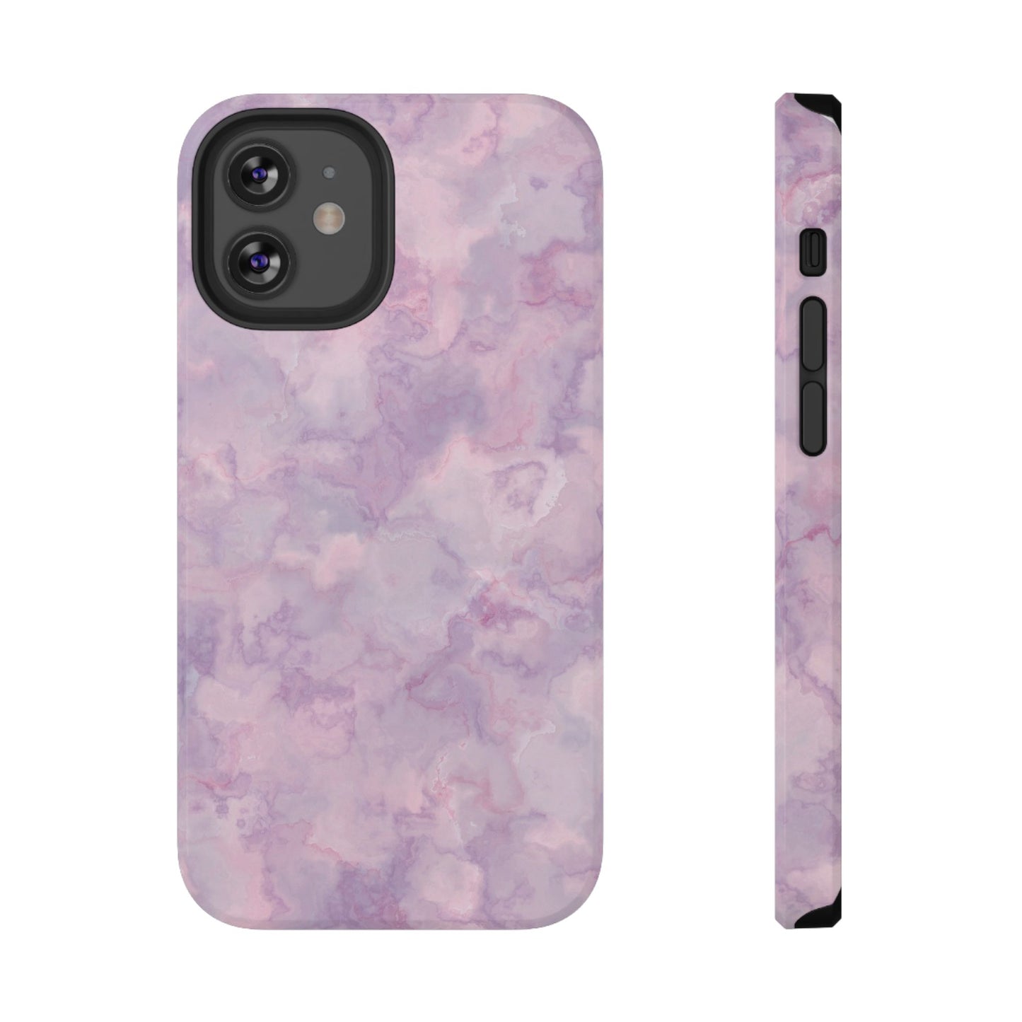 Lavender Dream Marble Phone Case – MagSafe Compatible for iPhone & Samsung Galaxy