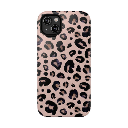 Chic Leopard Print Phone Case – MagSafe Compatible for iPhone & Samsung Galaxy