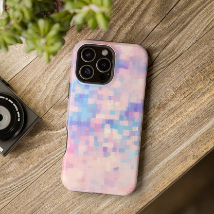 Pastel Pixel Dream Phone Case – MagSafe Compatible for iPhone & Samsung Galaxy
