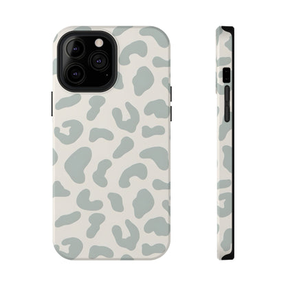 Soft Gray Camo Print Phone Case – MagSafe Compatible for iPhone & Samsung Galaxy