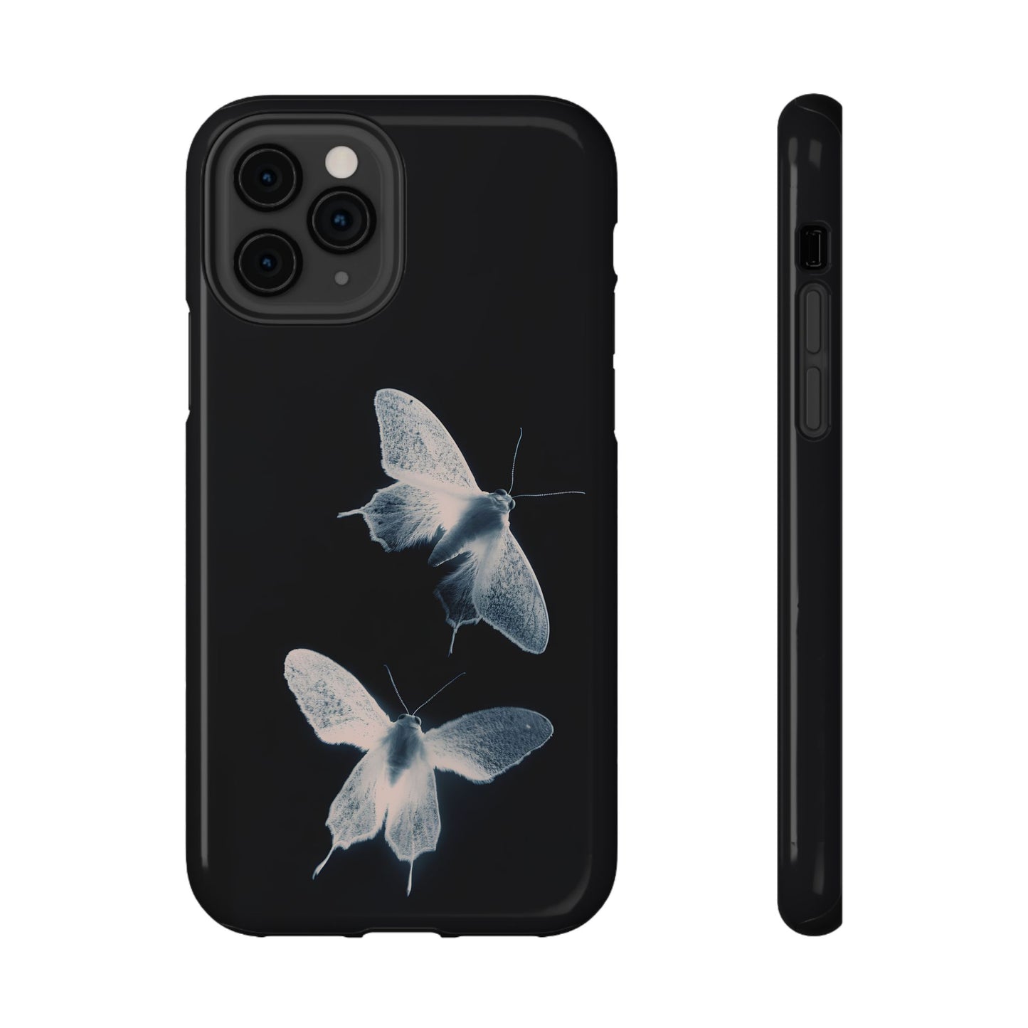 Ethereal Moth Dark Aesthetic Phone Case – MagSafe Compatible for iPhone & Samsung Galaxy