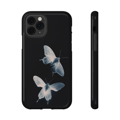 Ethereal Moth Dark Aesthetic Phone Case – MagSafe Compatible for iPhone & Samsung Galaxy