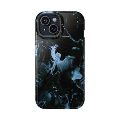 Midnight Frost Swirl Phone Case – MagSafe Compatible for iPhone & Samsung Galaxy