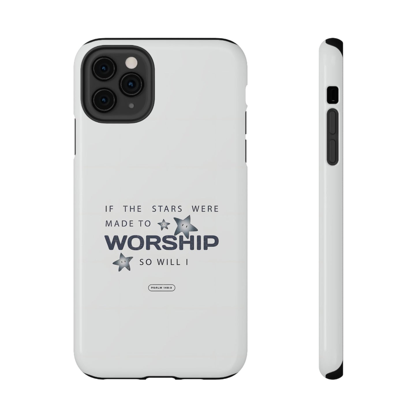 Psalm 14 8:3 "Stars Made to Worship" Phone Case – MagSafe Compatible for iPhone & Samsung Galaxy