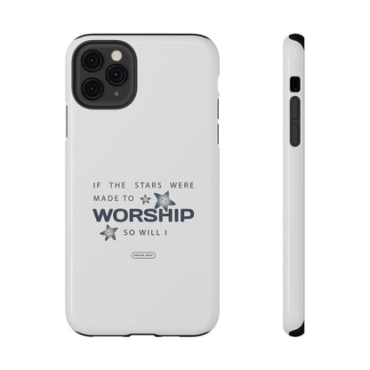 Psalm 14 8:3 "Stars Made to Worship" Phone Case – MagSafe Compatible for iPhone & Samsung Galaxy