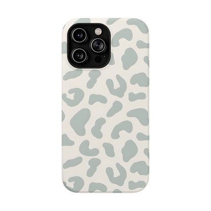 Soft Gray Camo Print Phone Case – MagSafe Compatible for iPhone & Samsung Galaxy
