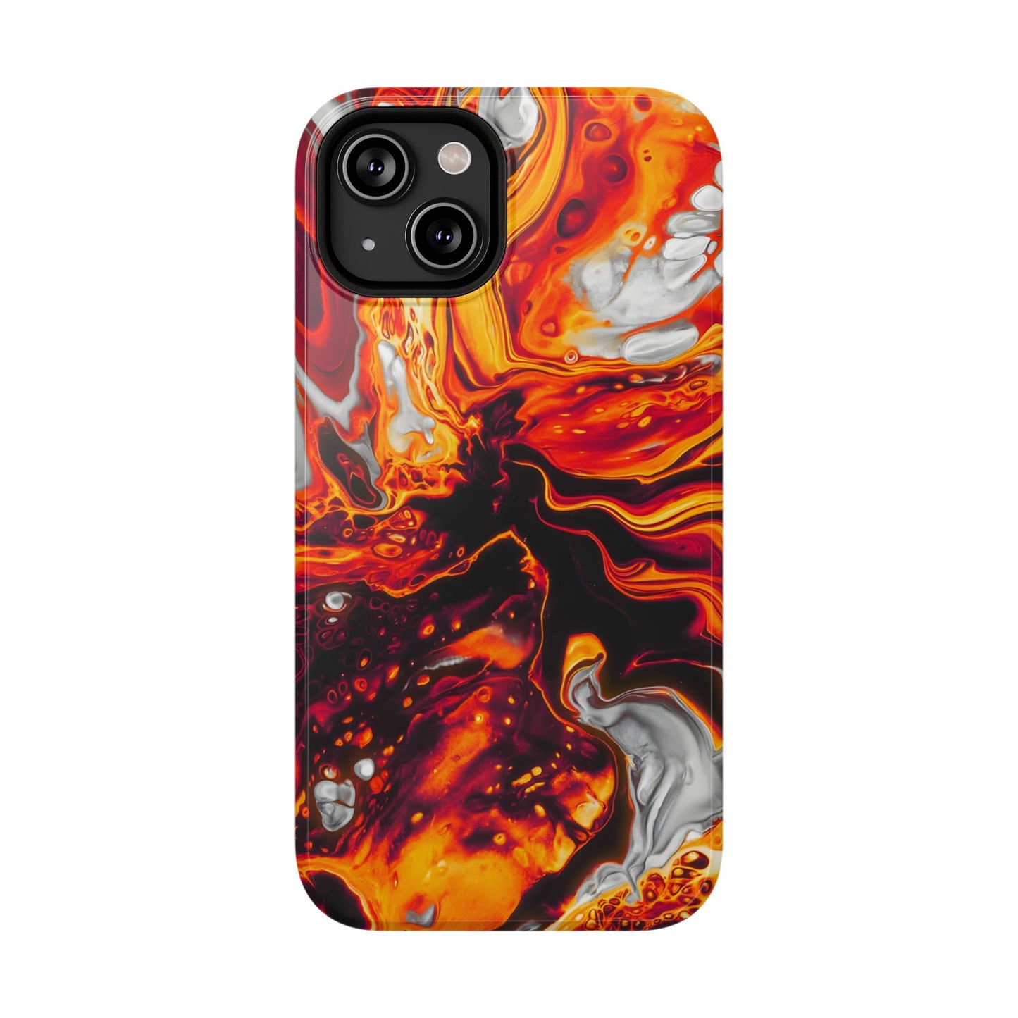 Molten Lava Abstract Phone Case – MagSafe Compatible for iPhone & Samsung Galaxy
