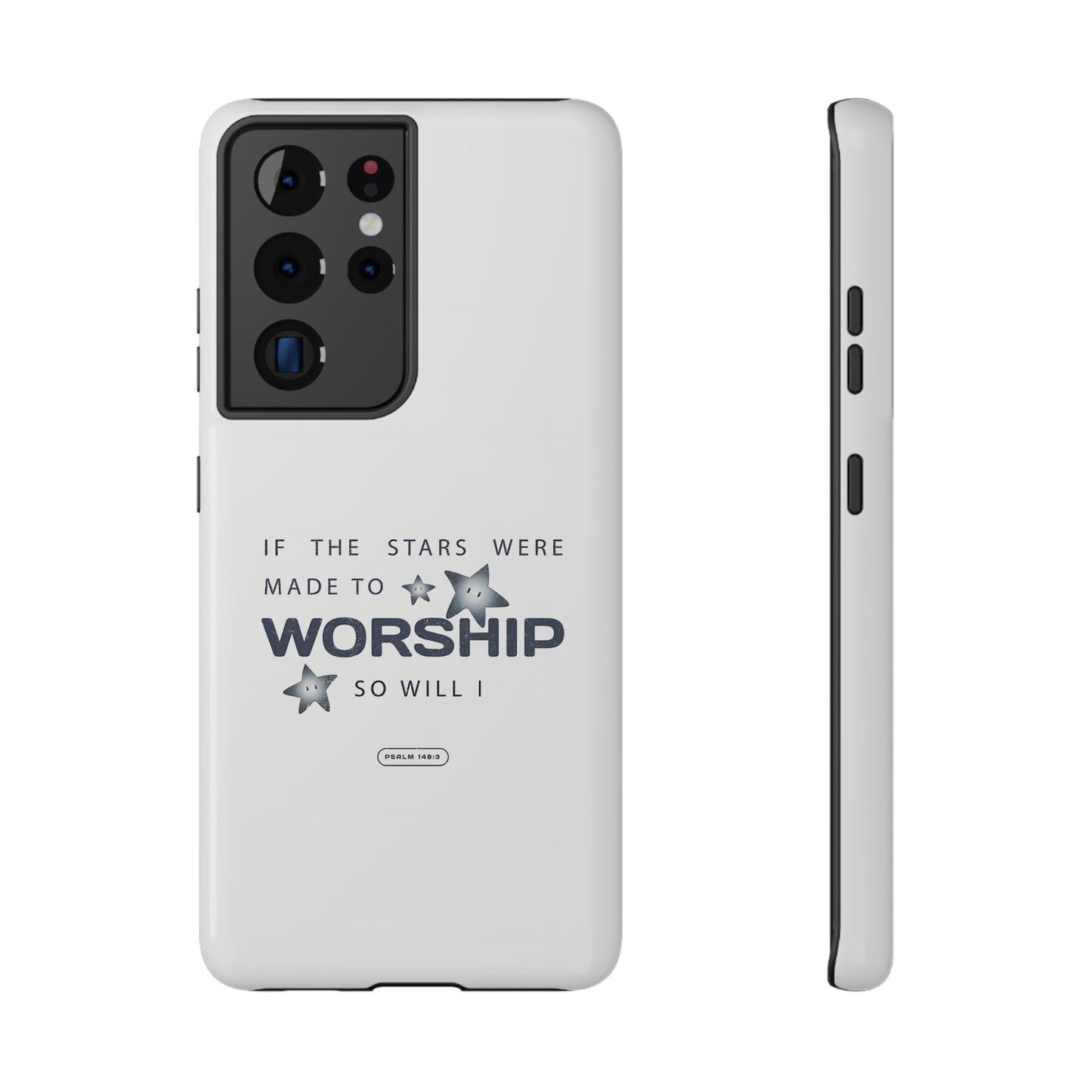 Psalm 14 8:3 "Stars Made to Worship" Phone Case – MagSafe Compatible for iPhone & Samsung Galaxy