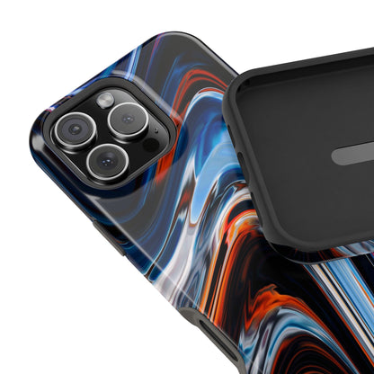 Vibrant Swirl Energy Phone Case – MagSafe Compatible for iPhone & Samsung Galaxy