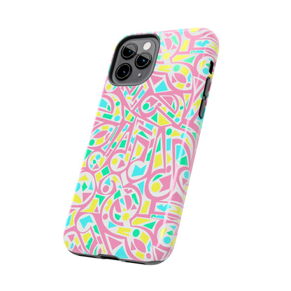 Retro 80's Style Music Graphic Phone Case - iPhone 11-15 All Sizes