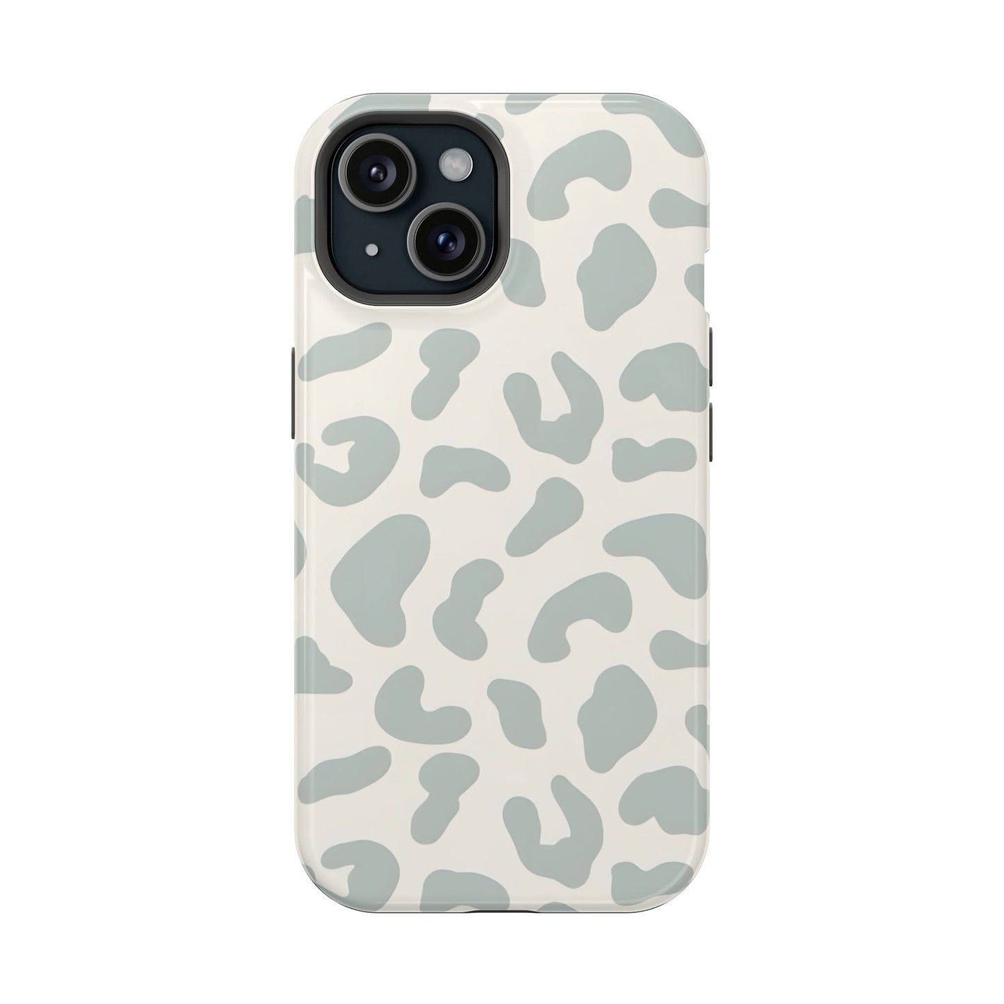 Soft Gray Camo Print Phone Case – MagSafe Compatible for iPhone & Samsung Galaxy