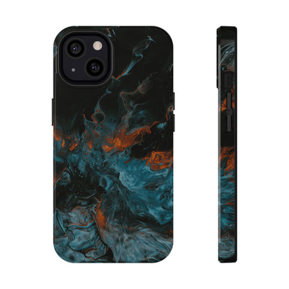 Cosmic Swirl Abstract Phone Case – MagSafe Compatible for iPhone & Samsung Galaxy