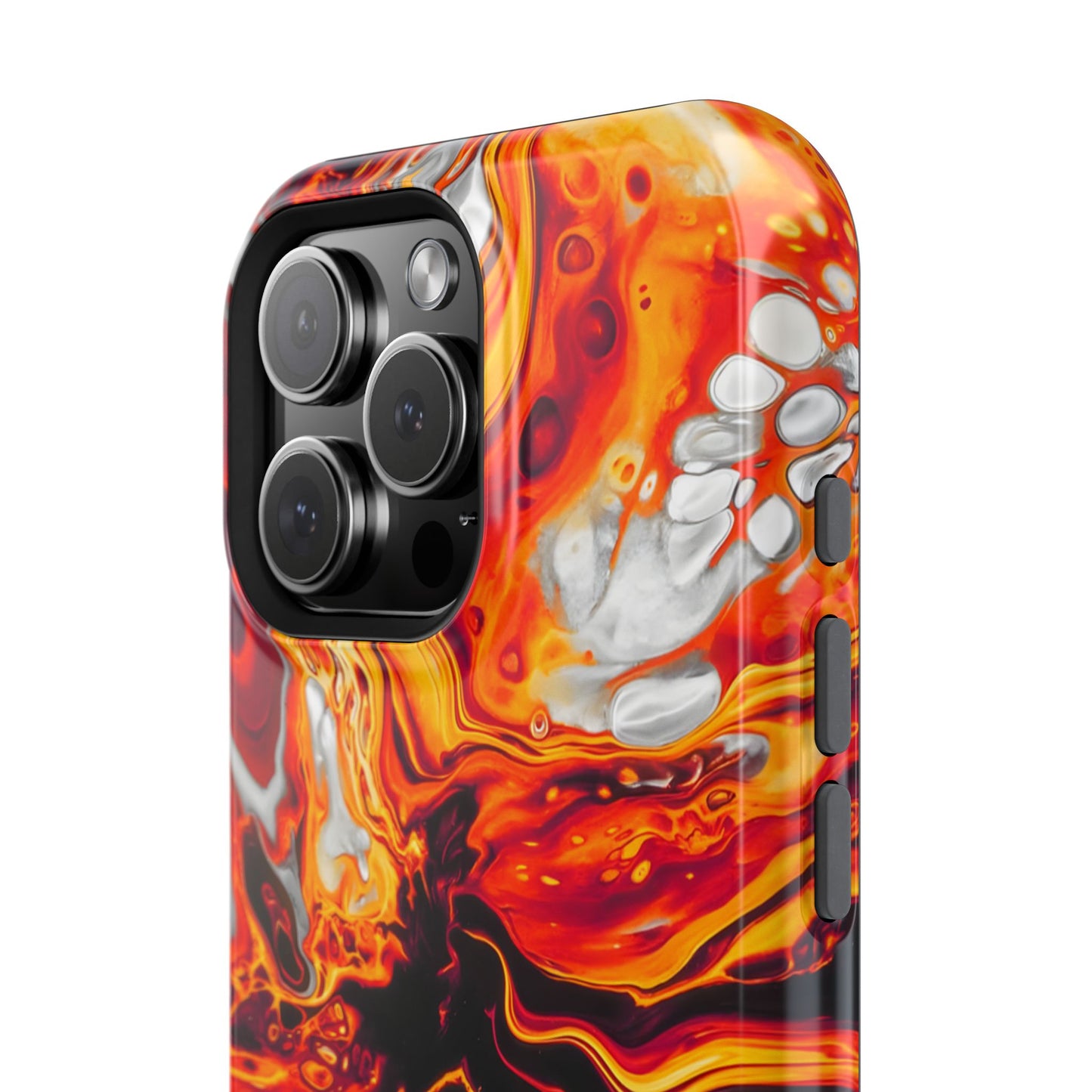 Molten Lava Abstract Phone Case – MagSafe Compatible for iPhone & Samsung Galaxy