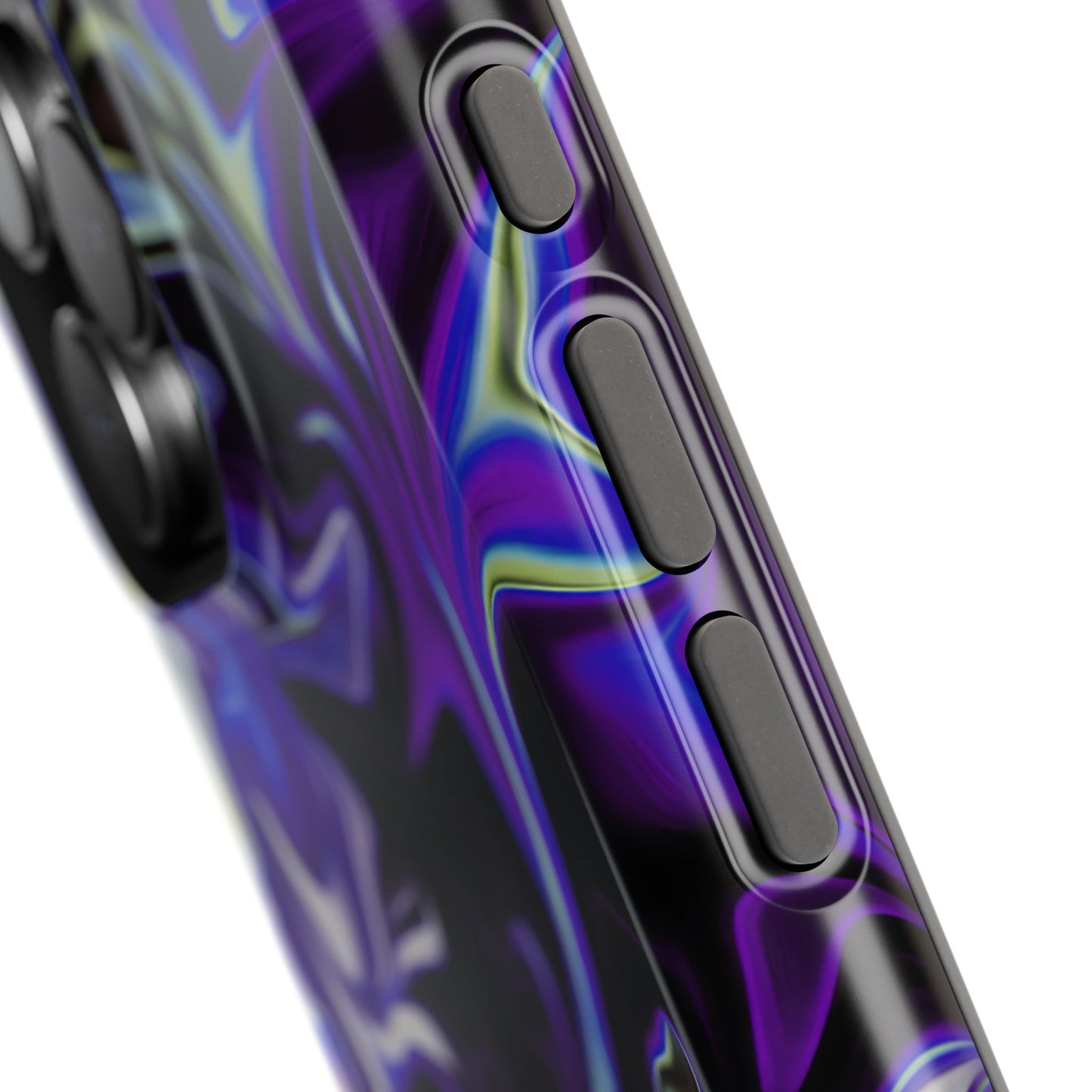 Dark Cosmic Swirl Phone Case – MagSafe Compatible for iPhone & Samsung Galaxy