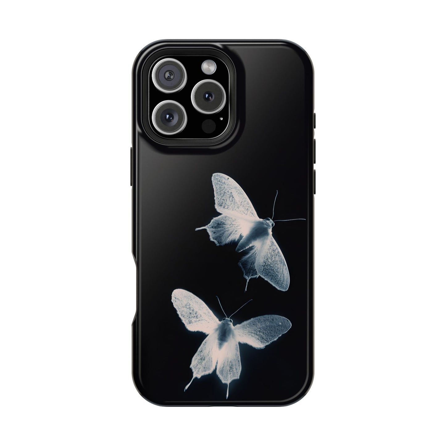 Ethereal Moth Dark Aesthetic Phone Case – MagSafe Compatible for iPhone & Samsung Galaxy
