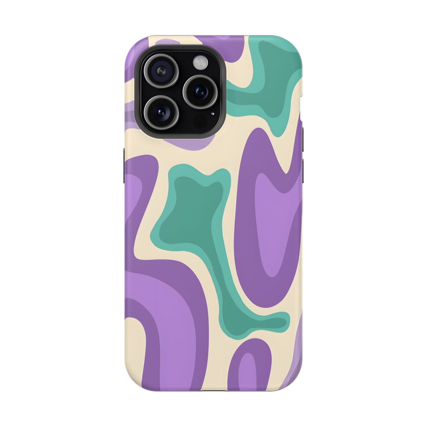 Funky Psychedelic Swirl Phone Case – MagSafe Compatible for iPhone & Samsung Galaxy