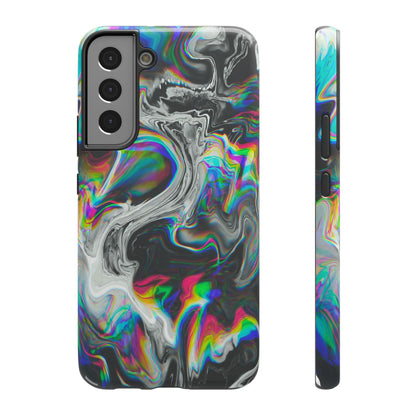 Holographic Swirl Phone Case – MagSafe Compatible for iPhone & Samsung Galaxy