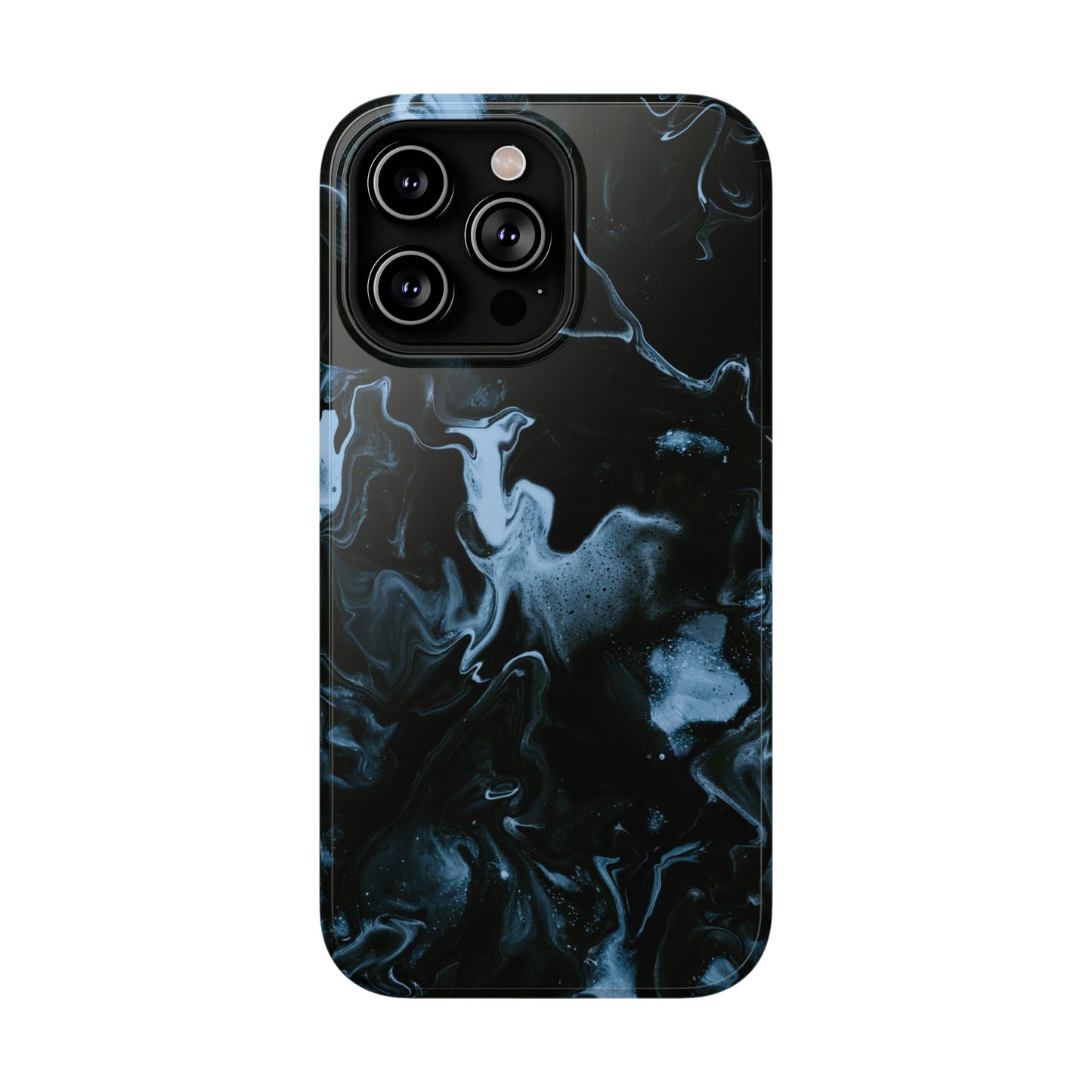 Midnight Frost Swirl Phone Case – MagSafe Compatible for iPhone & Samsung Galaxy