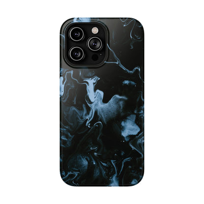 Midnight Frost Swirl Phone Case – MagSafe Compatible for iPhone & Samsung Galaxy