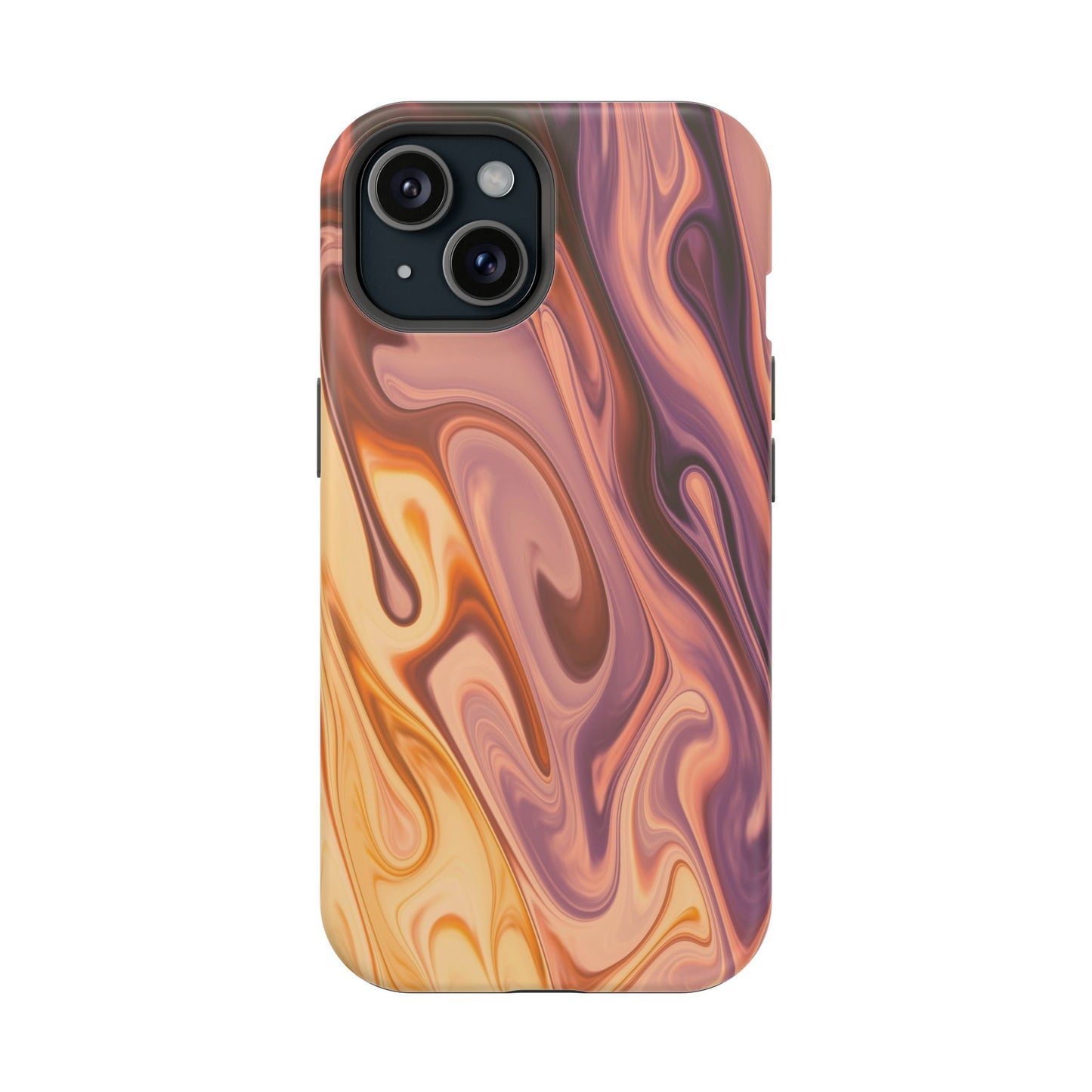 Golden Hour Swirl Phone Case – MagSafe Compatible for iPhone & Samsung Galaxy