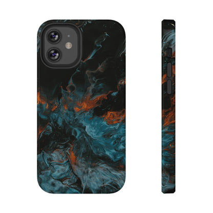 Cosmic Swirl Abstract Phone Case – MagSafe Compatible for iPhone & Samsung Galaxy