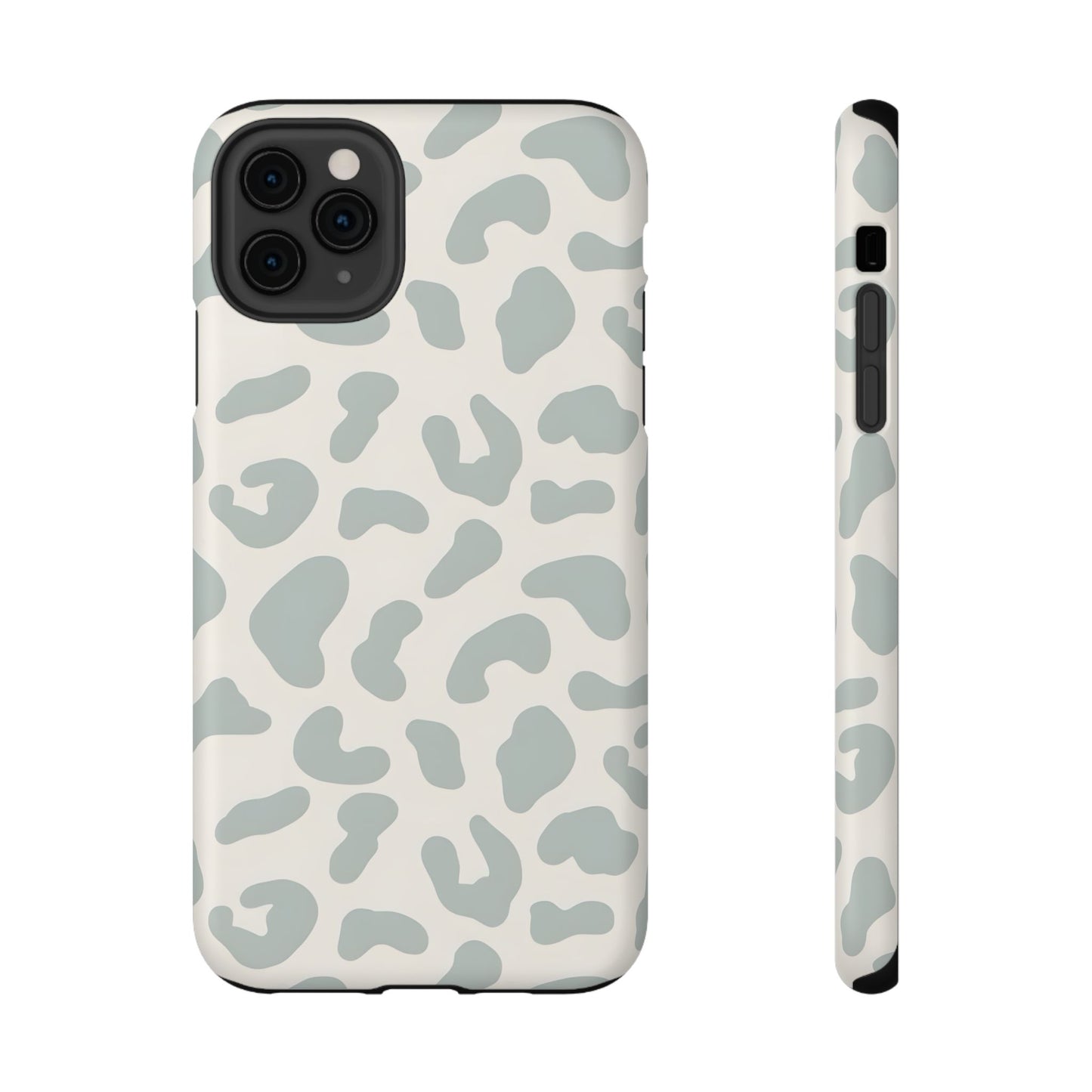 Soft Gray Camo Print Phone Case – MagSafe Compatible for iPhone & Samsung Galaxy
