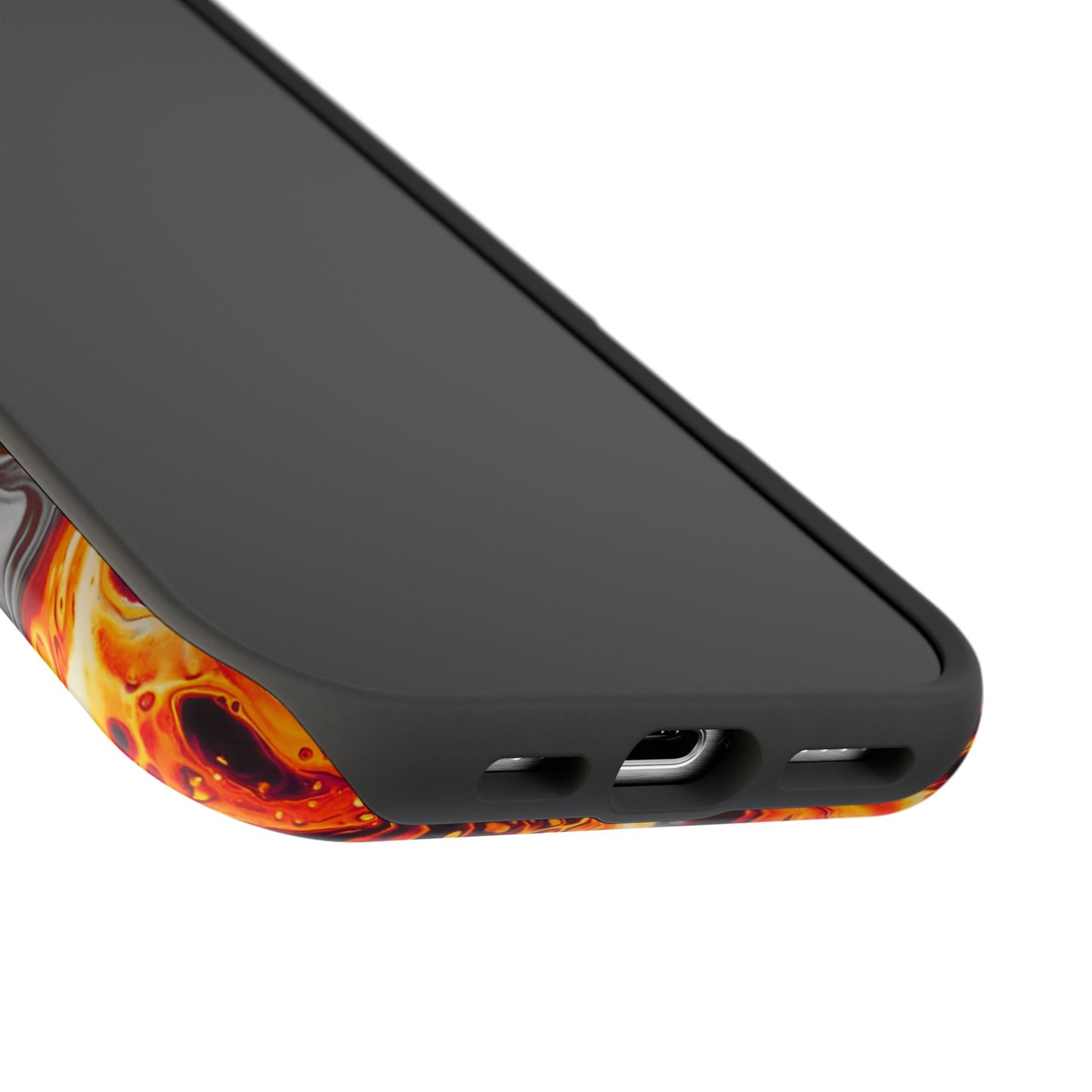 Molten Lava Abstract Phone Case – MagSafe Compatible for iPhone & Samsung Galaxy