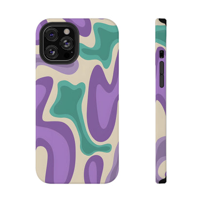 Funky Psychedelic Swirl Phone Case – MagSafe Compatible for iPhone & Samsung Galaxy