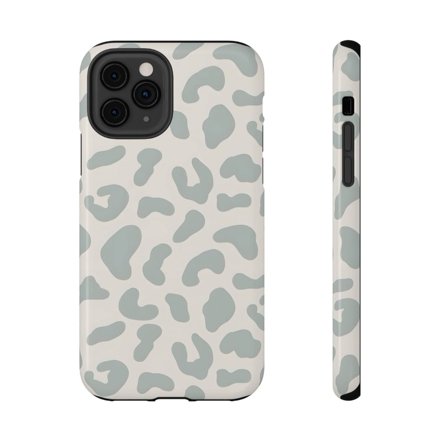 Soft Gray Camo Print Phone Case – MagSafe Compatible for iPhone & Samsung Galaxy