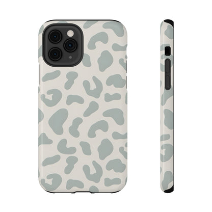 Soft Gray Camo Print Phone Case – MagSafe Compatible for iPhone & Samsung Galaxy
