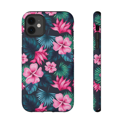 Tropical Paradise Floral Phone Case – MagSafe Compatible for iPhone & Samsung Galaxy