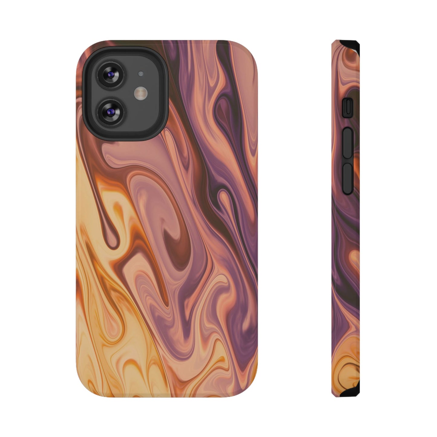 Golden Hour Swirl Phone Case – MagSafe Compatible for iPhone & Samsung Galaxy