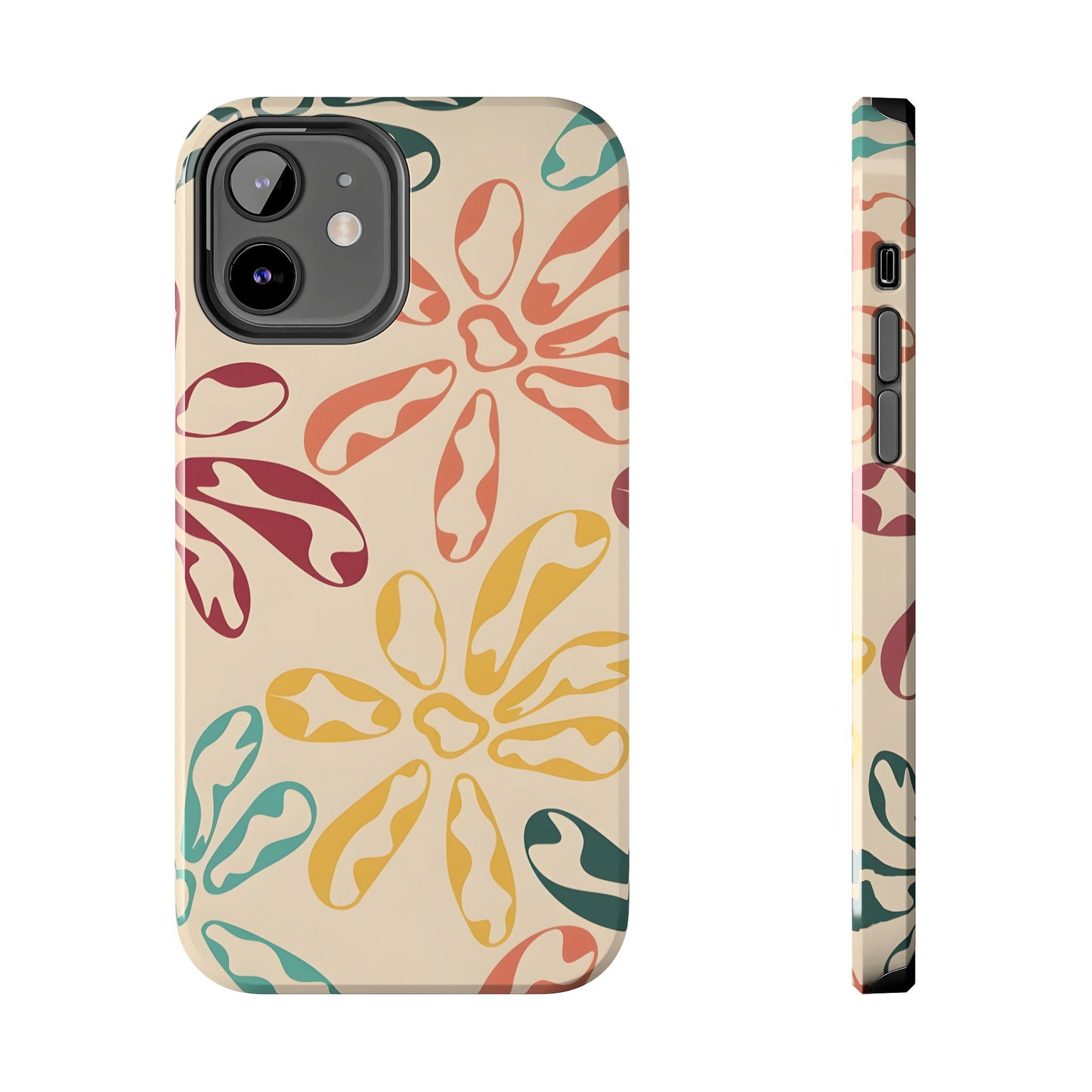 Tropical Flower Tough iPhone Case - iPhone 15-11 All Sizes