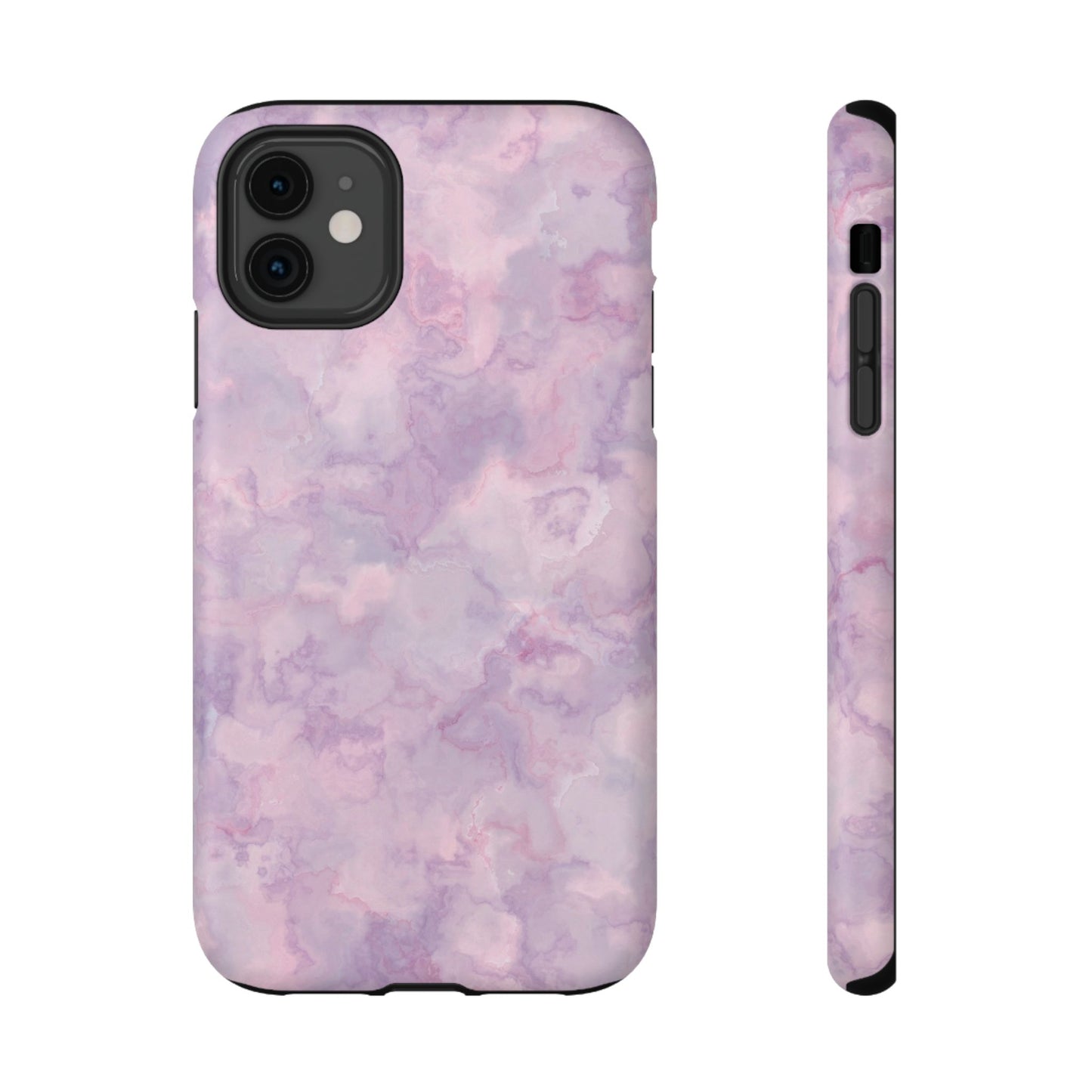 Lavender Dream Marble Phone Case – MagSafe Compatible for iPhone & Samsung Galaxy