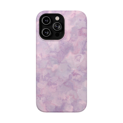 Lavender Dream Marble Phone Case – MagSafe Compatible for iPhone & Samsung Galaxy