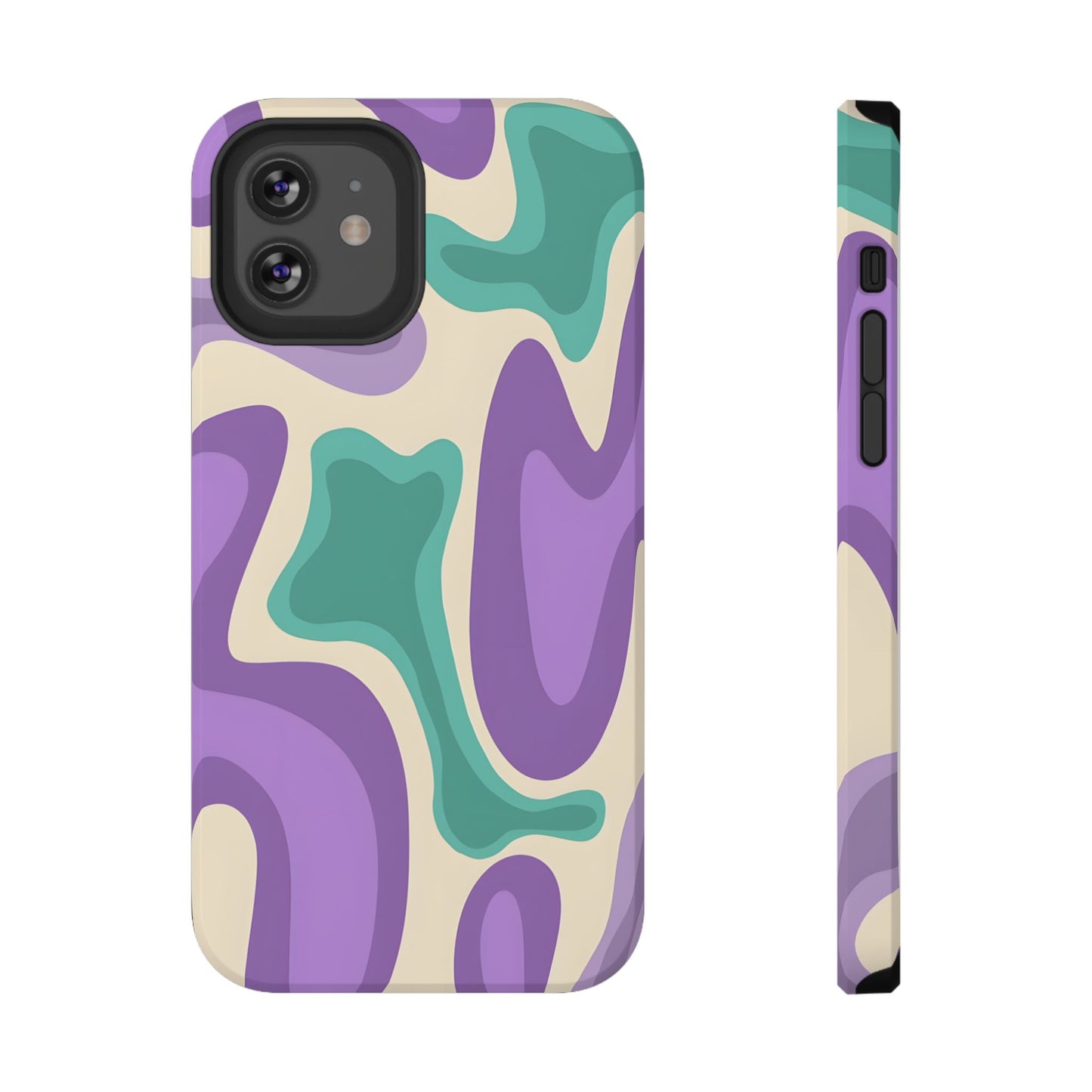 Funky Psychedelic Swirl Phone Case – MagSafe Compatible for iPhone & Samsung Galaxy