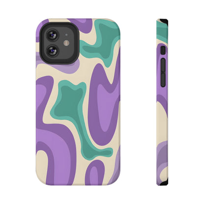 Funky Psychedelic Swirl Phone Case – MagSafe Compatible for iPhone & Samsung Galaxy
