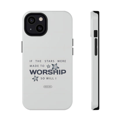 Psalm 14 8:3 "Stars Made to Worship" Phone Case – MagSafe Compatible for iPhone & Samsung Galaxy