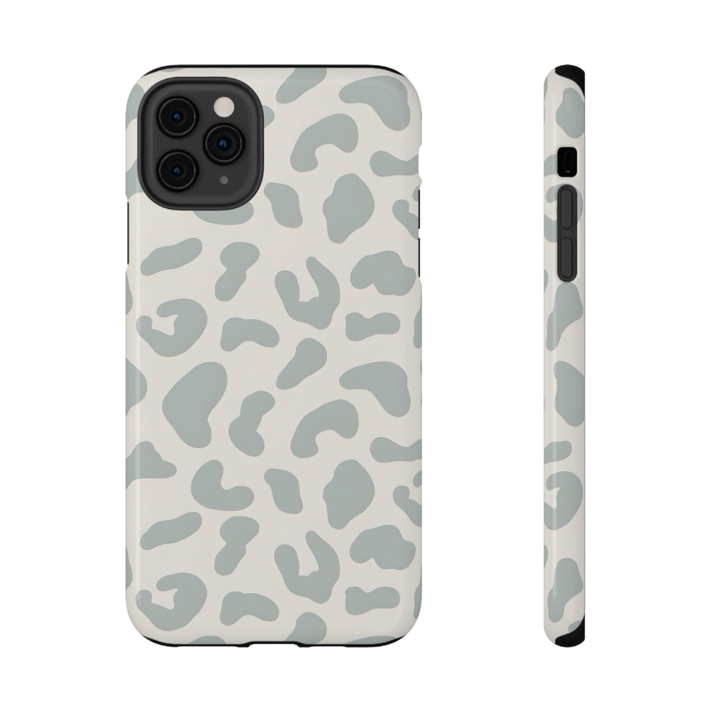 Soft Gray Camo Print Phone Case – MagSafe Compatible for iPhone & Samsung Galaxy