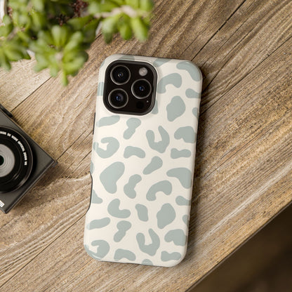 Soft Gray Camo Print Phone Case – MagSafe Compatible for iPhone & Samsung Galaxy