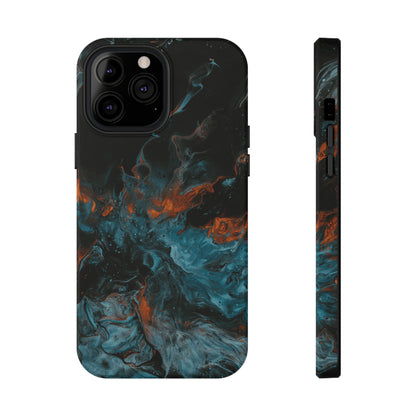 Cosmic Swirl Abstract Phone Case – MagSafe Compatible for iPhone & Samsung Galaxy