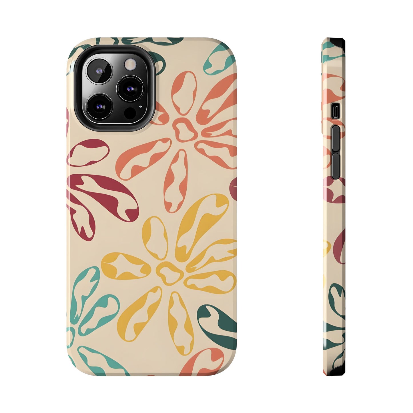 Tropical Flower Tough iPhone Case - iPhone 15-11 All Sizes