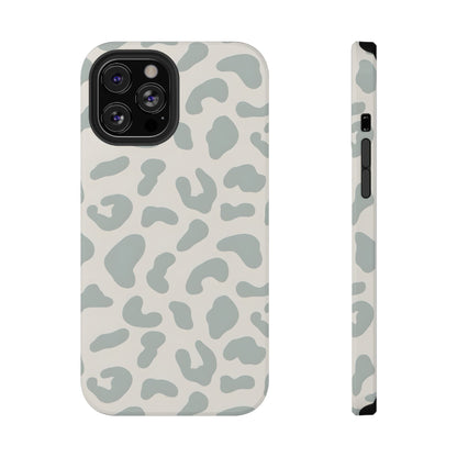 Soft Gray Camo Print Phone Case – MagSafe Compatible for iPhone & Samsung Galaxy