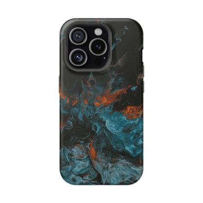 Cosmic Swirl Abstract Phone Case – MagSafe Compatible for iPhone & Samsung Galaxy